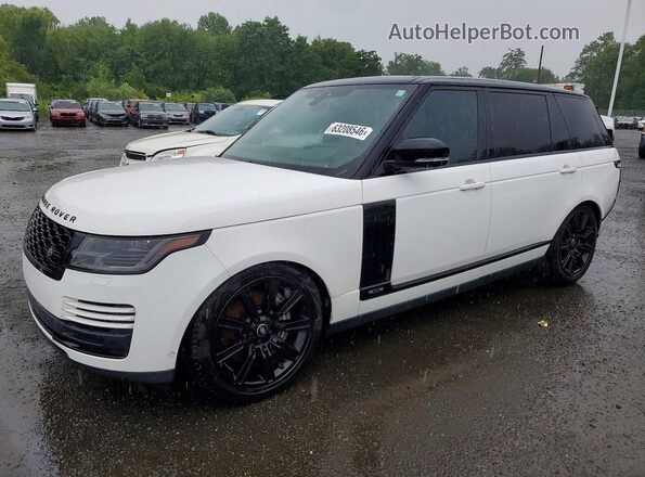 SALGS5RE9JA389018 2018 LAND ROVER RANGE ROVER White Հետևի ձախ