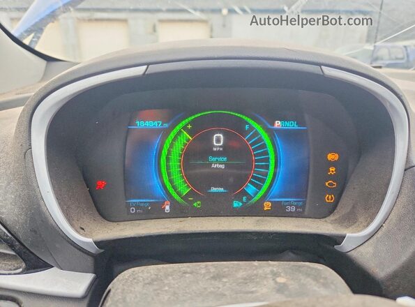 1G1RA6S53HU109761 2017 CHEVROLET VOLT Blue Widok tylnych siedzeń