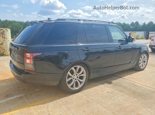 SALGS5FE1HA362653 2017 LAND ROVER RANGE ROVER Black Передня права чверть