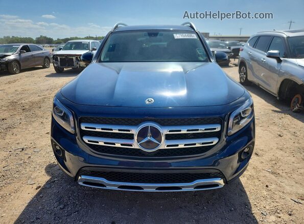 W1N4M4GB2NW178395 2022 MERCEDES-BENZ GLB-CLASS Blue Rear view