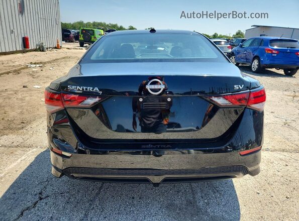 3N1AB8CV0RY347032 2024 NISSAN SENTRA Black Вид салону спереду