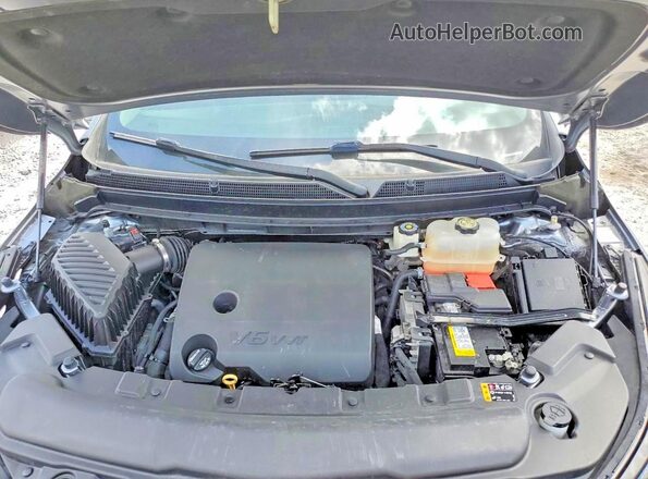 5GAERBKW4JJ212874 2018 BUICK ENCLAVE Gray Widok naklejki z numerem VIN
