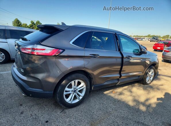 2FMPK4J97KBB57454 2019 FORD EDGE Gray Передня права чверть