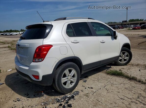 KL7CJLSB6MB327925 2021 CHEVROLET TRAX White Delantero derecho