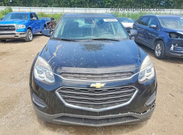 2GNALBEK7H1583658 2017 CHEVROLET EQUINOX Black უკანა ხედი