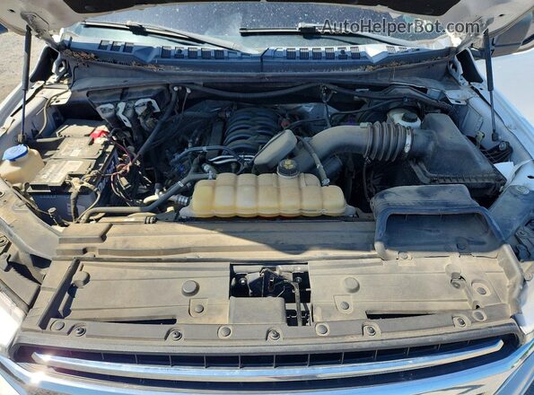 1FTEW1E57KFA19305 2019 FORD F150 White Engine compartment view