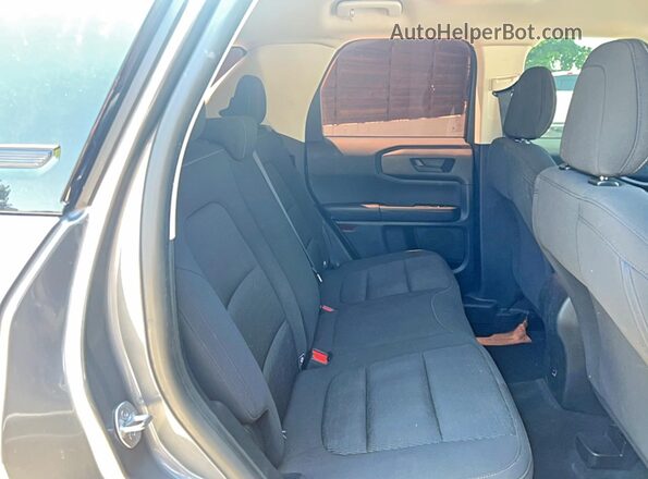3FMCR9A67NRD32269 2022 FORD BRONCO Gray Вид салону спереду