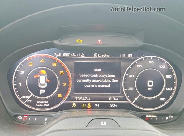 WAUTPBFF6HA103409 2017 AUDI A3 Gray Հետևի նստատեղերի տեսք