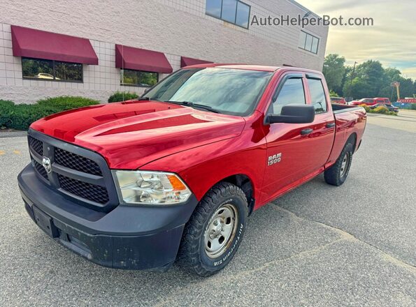 1C6RR6FG2JS272406 2018 RAM 1500 Red Задня ліва чверть