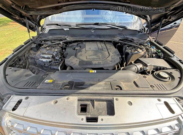SALGS2FK7HA338555 2017 LAND ROVER RANGE Blue Вид панелі приладів