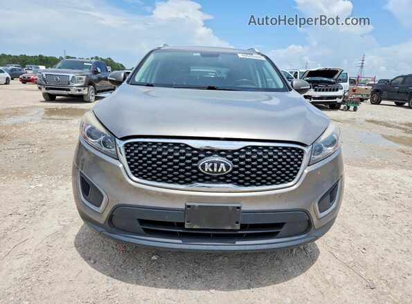 5XYPGDA36JG414101 2018 KIA SORENTO Gray Vista trasera