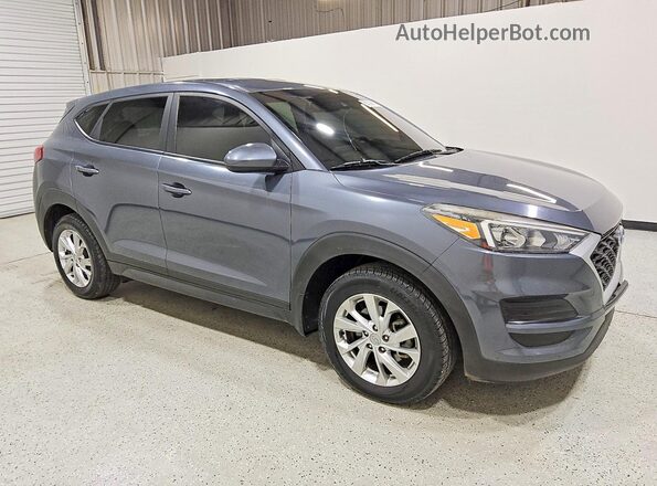 KM8J23A43KU036869 2019 HYUNDAI TUCSON Gray Вид спереду