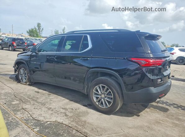 1GNERHKW0NJ163199 2022 CHEVROLET TRAVERSE Black Tył prawy