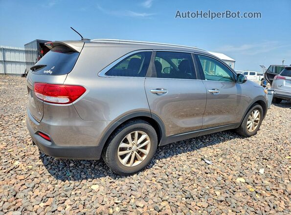 5XYPG4A55HG242073 2017 KIA SORENTO Gray Delantero derecho