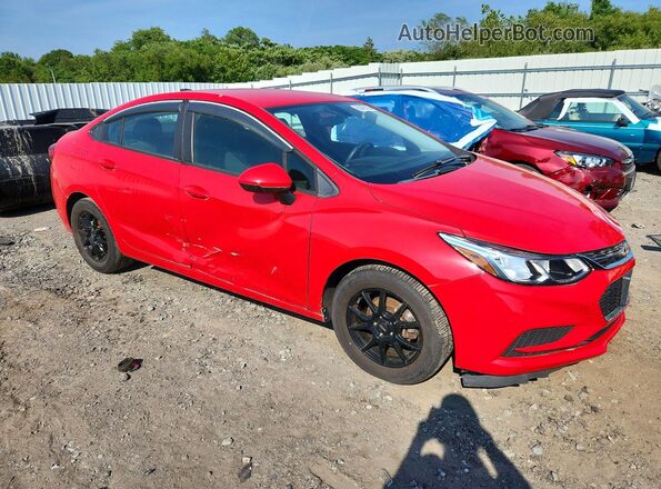 1G1BC5SM4J7162485 2018 CHEVROLET CRUZE Red Front view