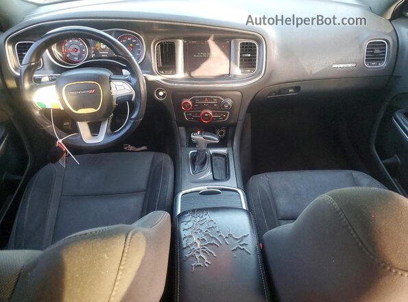 2C3CDXCT5JH260993 2018 DODGE CHARGER Gray Սարքավորումների վահանակի տեսք