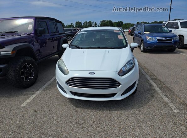 3FADP4EJ0KM155286 2019 FORD FIESTA White VIN կոդի պիտակի տեսք