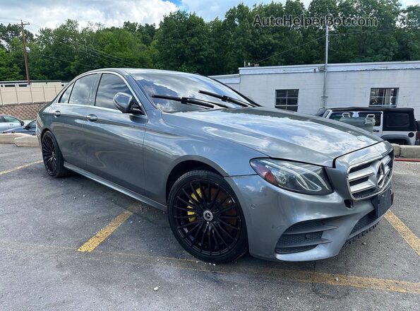 WDDZF4KB8HA079800 2017 MERCEDES-BENZ E Silver Vista frontal