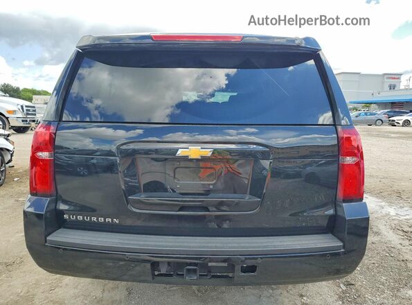 1GNSCHKC2LR149796 2020 CHEVROLET SUBURBAN Черный Вид салона спереди