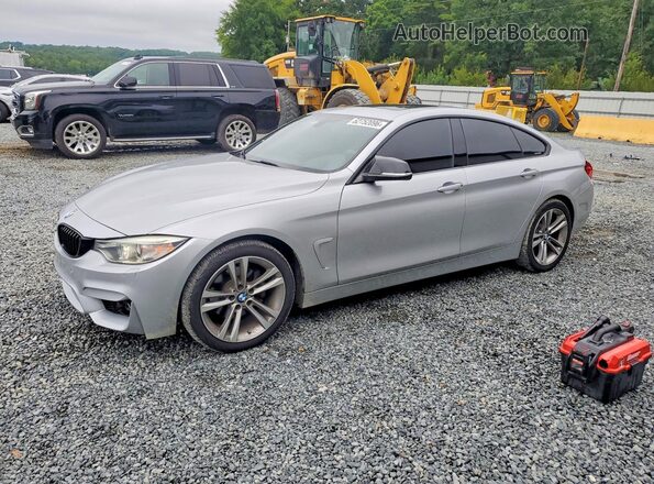WBA4F7C51HG438476 2017 BMW 4 SERIES Silver Rear left
