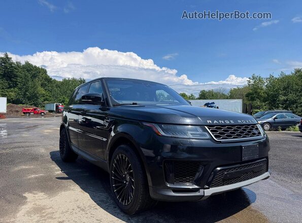 SALWG2RK0JA697051 2018 LAND ROVER RANGE Black Tył lewy