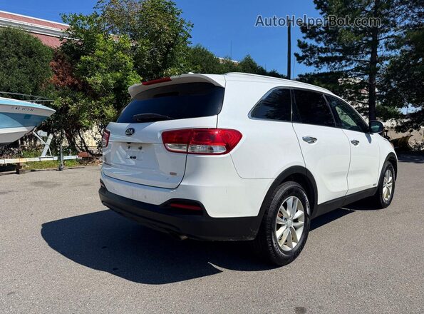 5XYPGDA33HG329369 2017 KIA SORENTO Белый Вид спереди