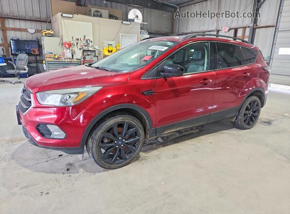 1FMCU9G98HUC01333 2017 FORD ESCAPE Бордовый Задняя левая четверть