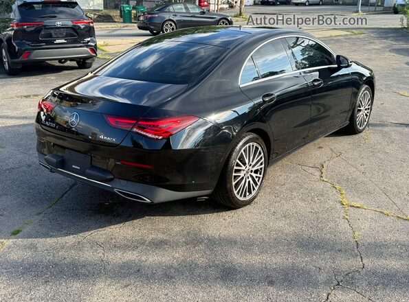 W1K5J4HB0LN087041 2020 MERCEDES-BENZ CLA-CLASS Black Przód prawy