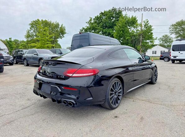 WDDWJ6EB0LF944375 2020 MERCEDES-BENZ C-CLASS Black Widok z przodu