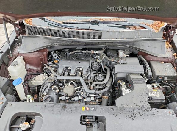 5XYPH4A5XGG186255 2016 KIA SORENTO Темно-бордовый Вид наклейки с VIN-кодом
