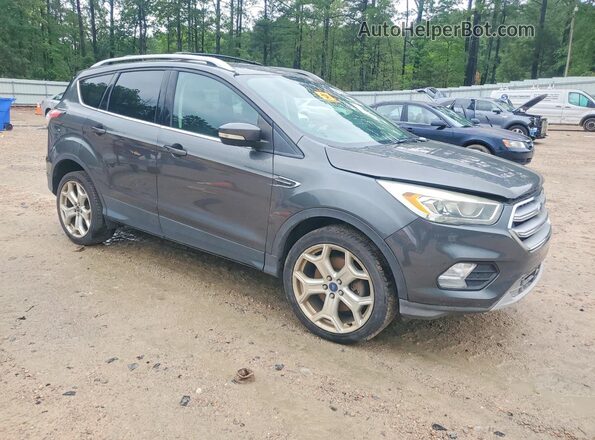 1FMCU9JD2HUA86564 2017 FORD ESCAPE Gray Front view