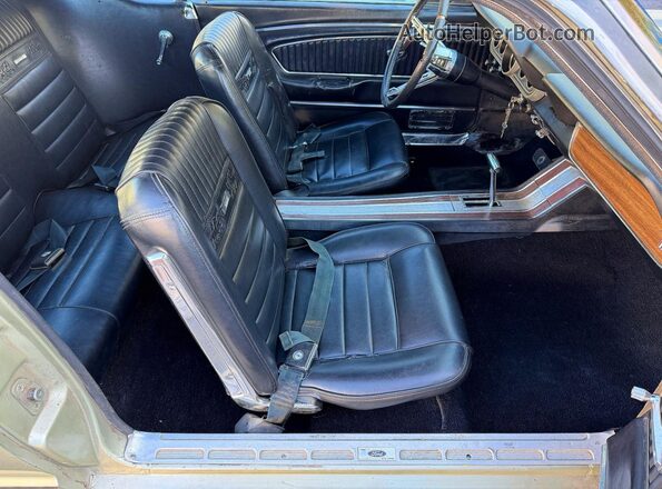6F07C303951 1966 FORD MUSTANG Green Widok z tyłu