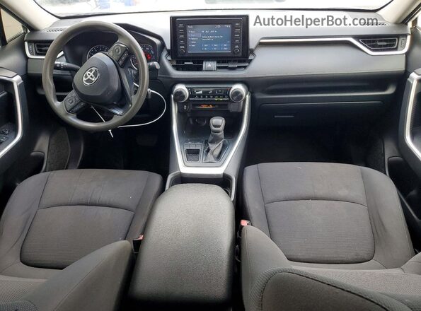 JTMH1RFV4KD511908 2019 TOYOTA RAV4 White Vista del cuadro de instrumentos