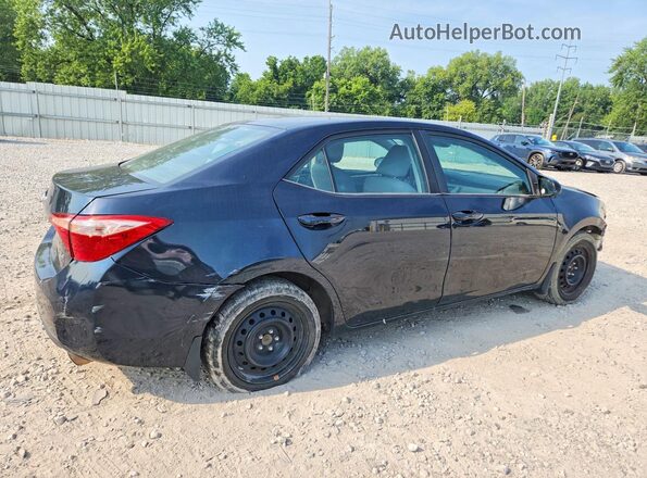 2T1BURHE4KC163020 2019 TOYOTA COROLLA Синий Передняя правая четверть