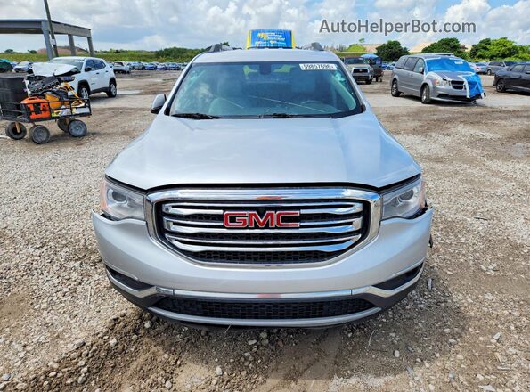 1GKKNMLSXHZ220109 2017 GMC ACADIA Silver Rear view
