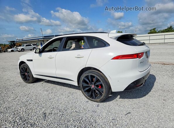 SADCM2FV7JA291631 2018 JAGUAR F-PACE Белый Задняя правая четверть