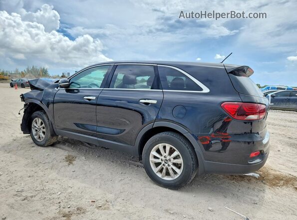 5XYPG4A35KG569496 2019 KIA SORENTO Black უკანა მარჯვენა