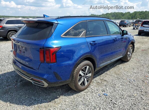 5XYRL4LC6NG134833 2022 KIA SORENTO Blue Front right