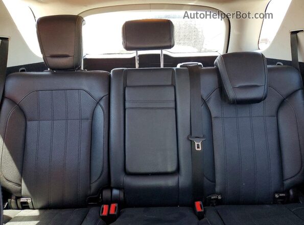 4JGDA5JB7GA729088 2016 MERCEDES-BENZ GLE Черный Вид задней части салона