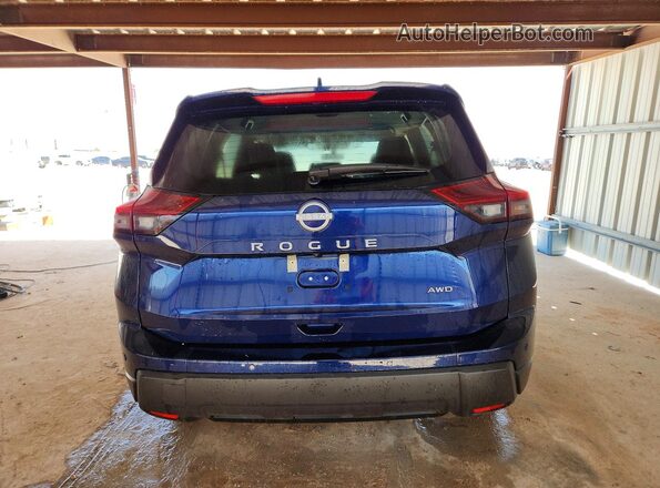 5N1BT3BB3SC829884 2025 NISSAN ROGUE Blue Вид салону спереду