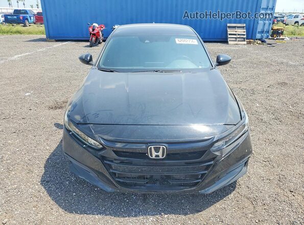 1HGCV1F32LA120274 2020 HONDA ACCORD Черный Вид сзади