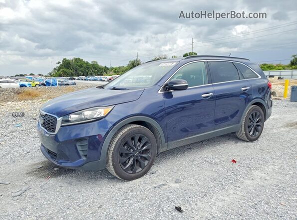 5XYPG4A57LG697435 2020 KIA SORENTO Синий Задняя левая четверть