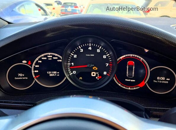 WP1AA2AYXLDA04926 2020 PORSCHE CAYENNE Серый Вид панели приборов