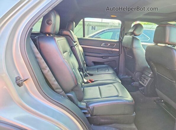 1FM5K8GT3GGA25423 2016 FORD EXPLORER Silver Вид підкапотного простору