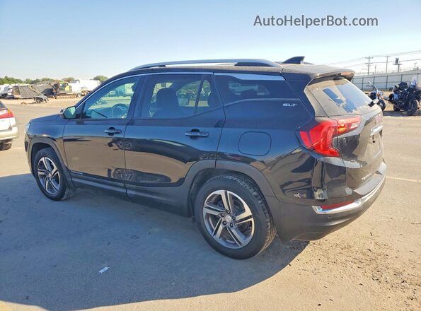 3GKALWEU4JL293288 2018 GMC TERRAIN Черный Задняя правая четверть