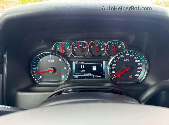1GNSKHKC5KR222533 2019 CHEVROLET SUBURBAN Серый Вид щитка приборов