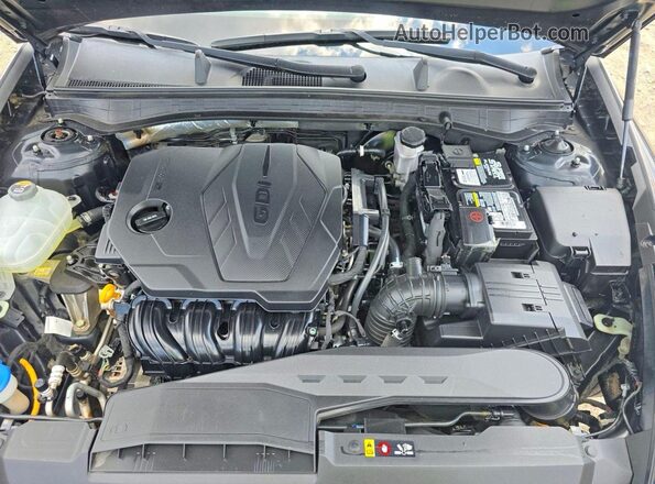 5NPEF4JA1LH060749 2020 HYUNDAI SONATA Black Вид панелі приладів