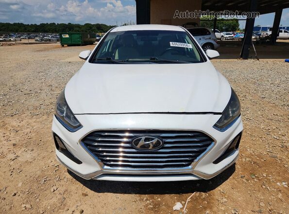 5NPE24AF8KH738774 2019 HYUNDAI SONATA White Rear view