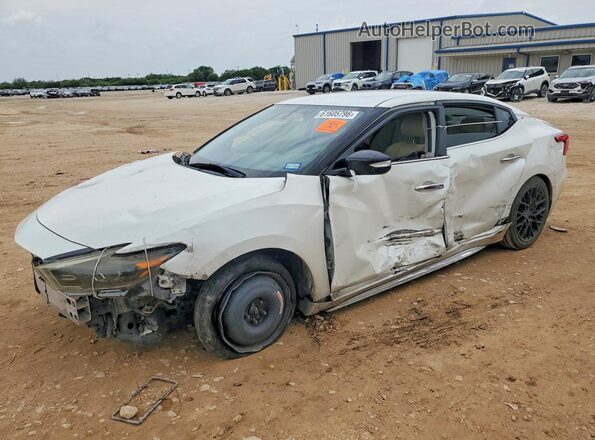 1N4AA6AP9HC395327 2017 NISSAN MAXIMA Белый Задняя левая четверть