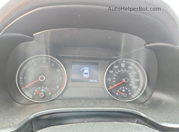 3KPF24AD2LE177660 2020 KIA FORTE Gray უკანა სავარძლების ხედი